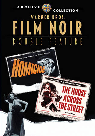 Warner Bros. Film Noir Double Feature: Homicide/The House Across the Street cover art