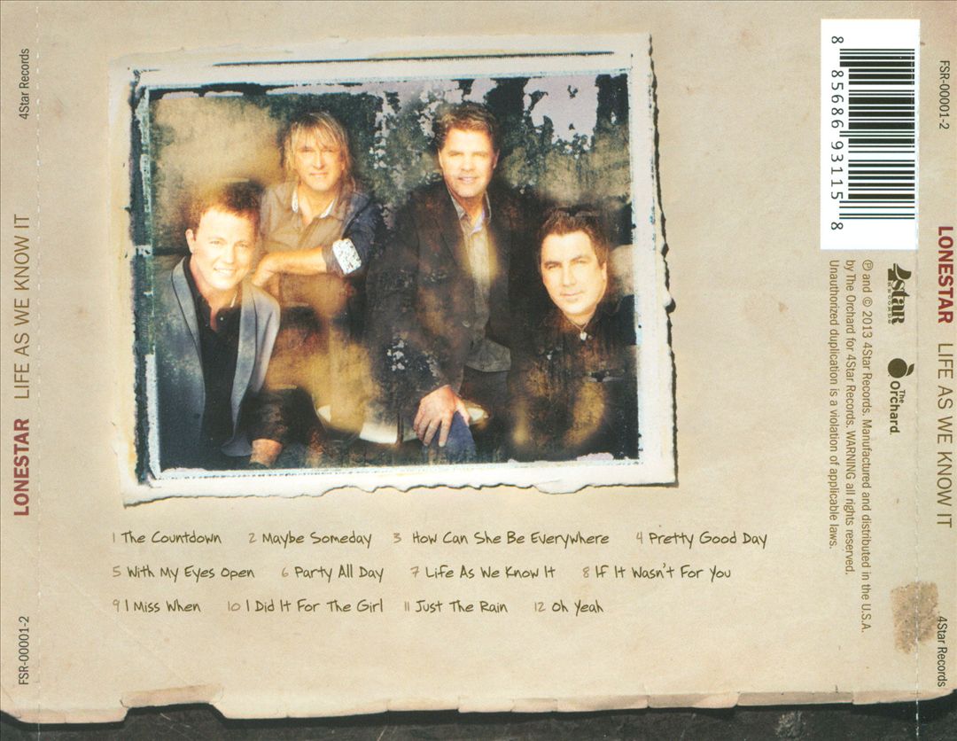 Life as We Know It cover art