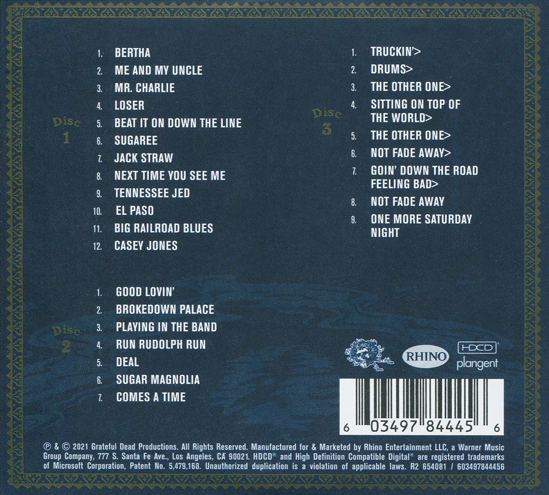 Fox Theatre, St. Louis, MO, December 10, 1971 cover art