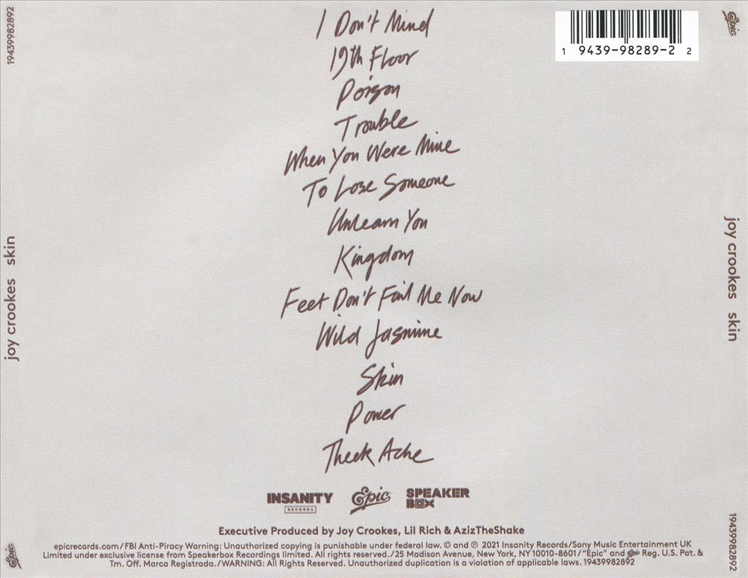 Skin cover art