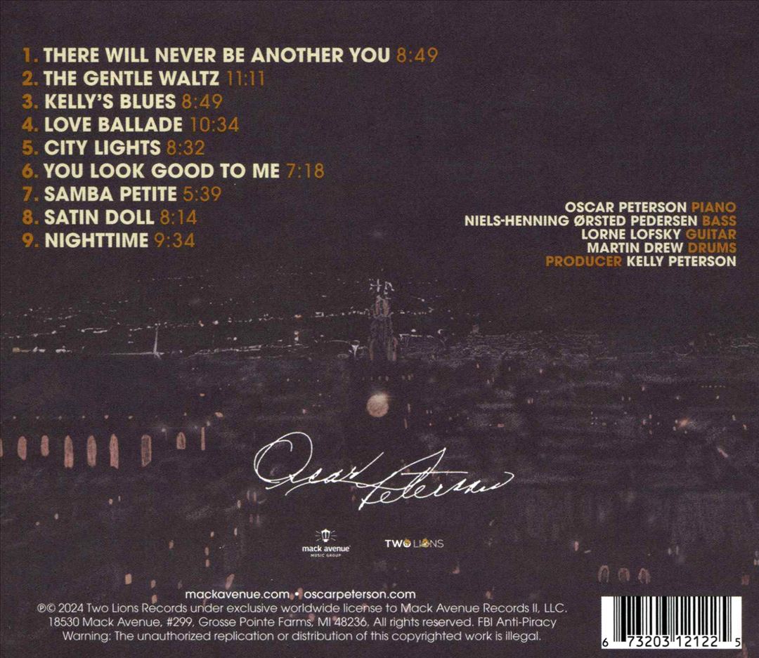 City Lights: The Oscar Peterson Quartet Live in Munich, 1994 cover art