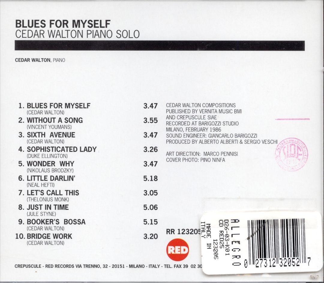 Blues for Myself cover art