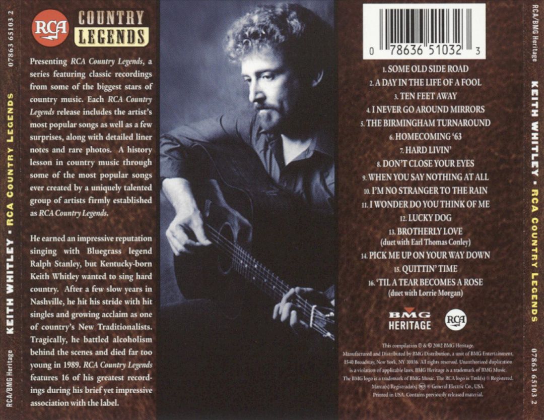 RCA Country Legends cover art