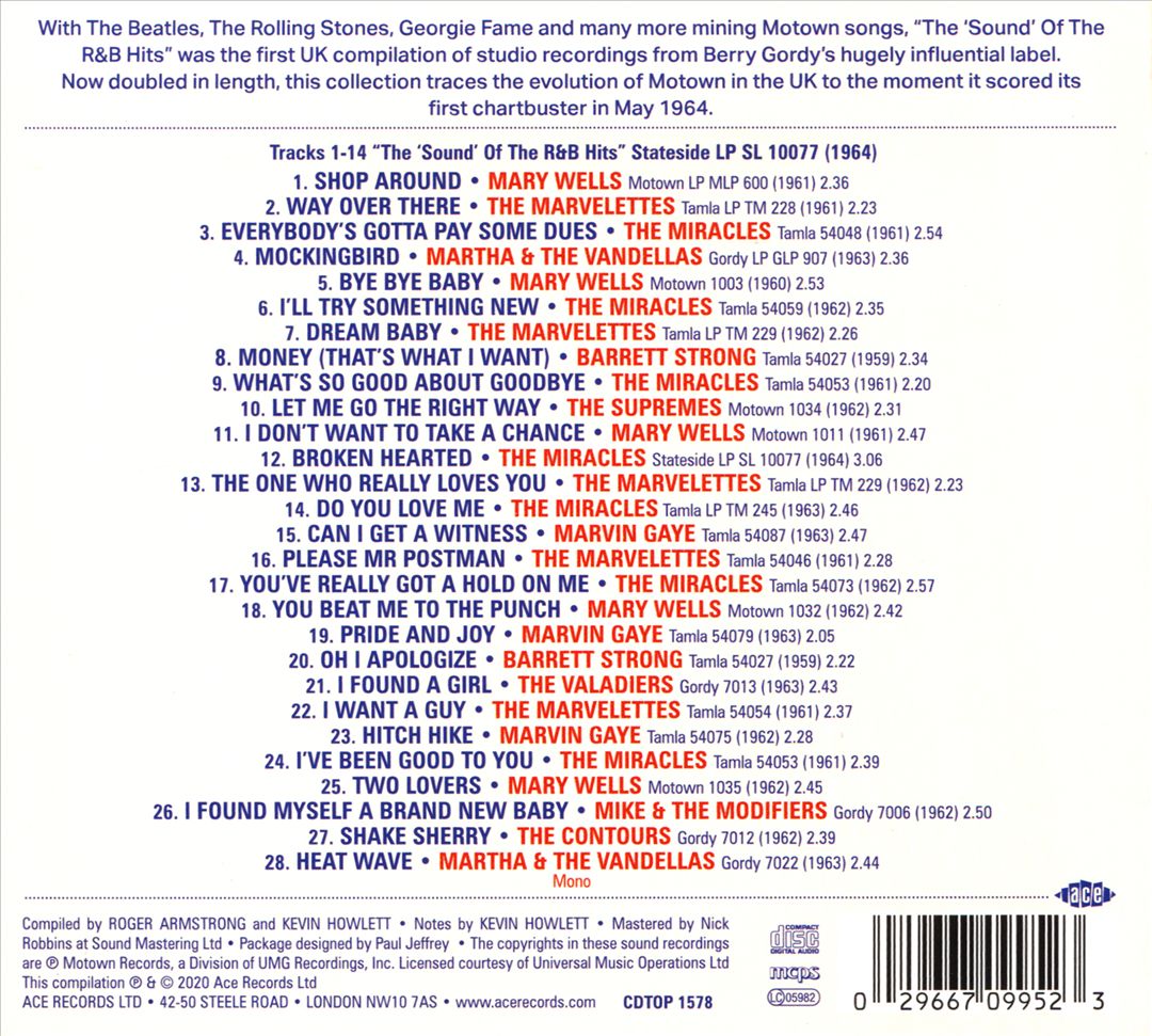 Sound of the R & B Hits cover art