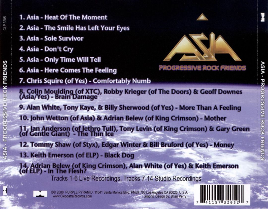 Progressive Rock Friends cover art