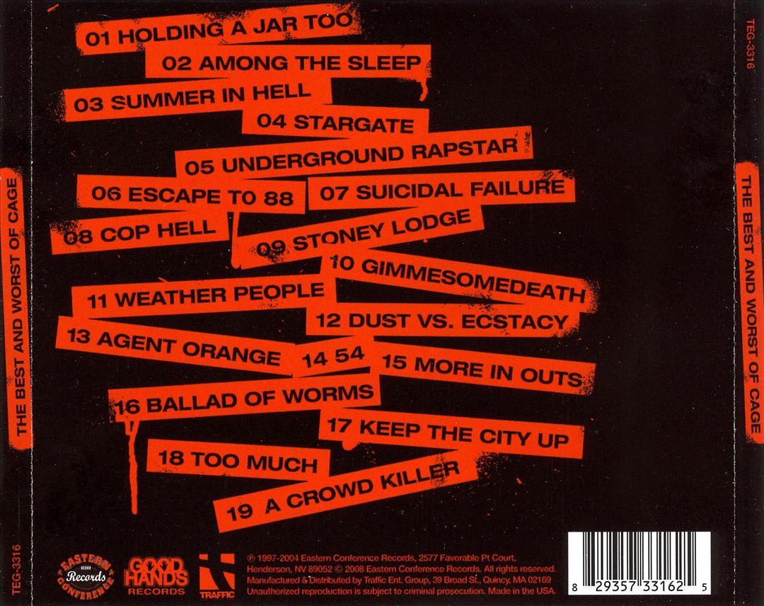 Best and Worst of Cage cover art