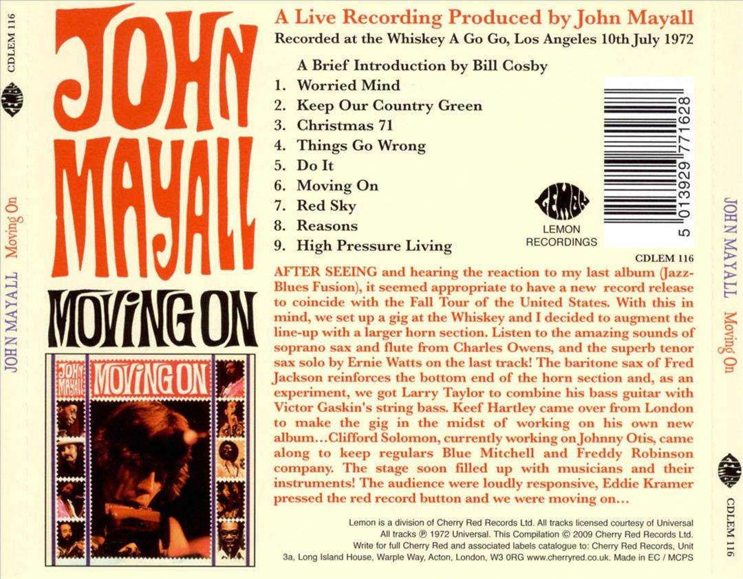 Moving On cover art