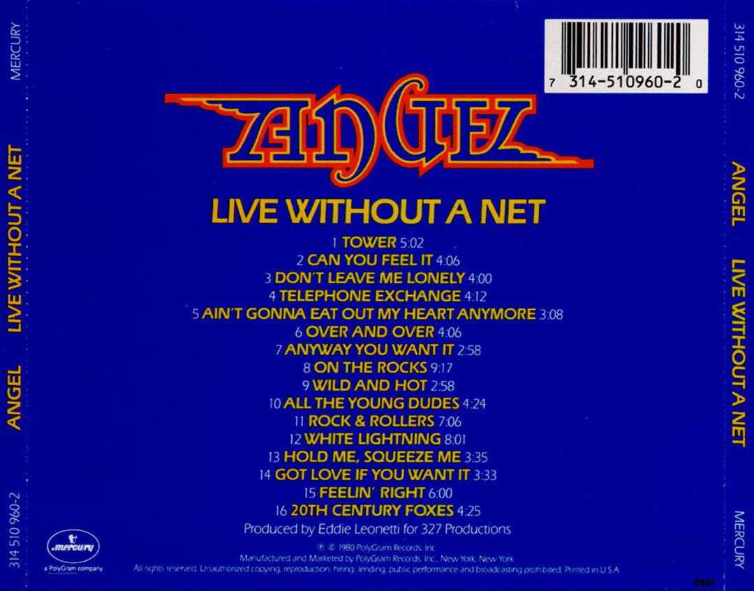 Live Without a Net cover art