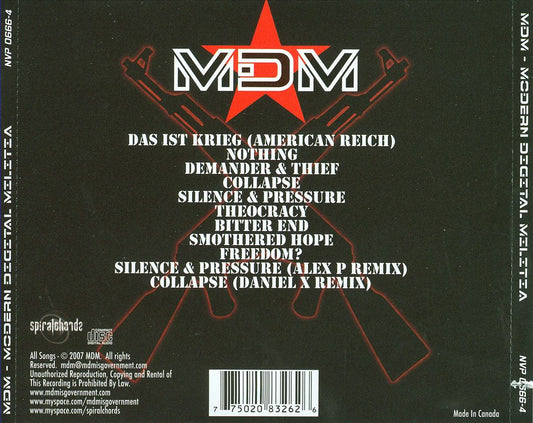 Modern Digital Militia cover art