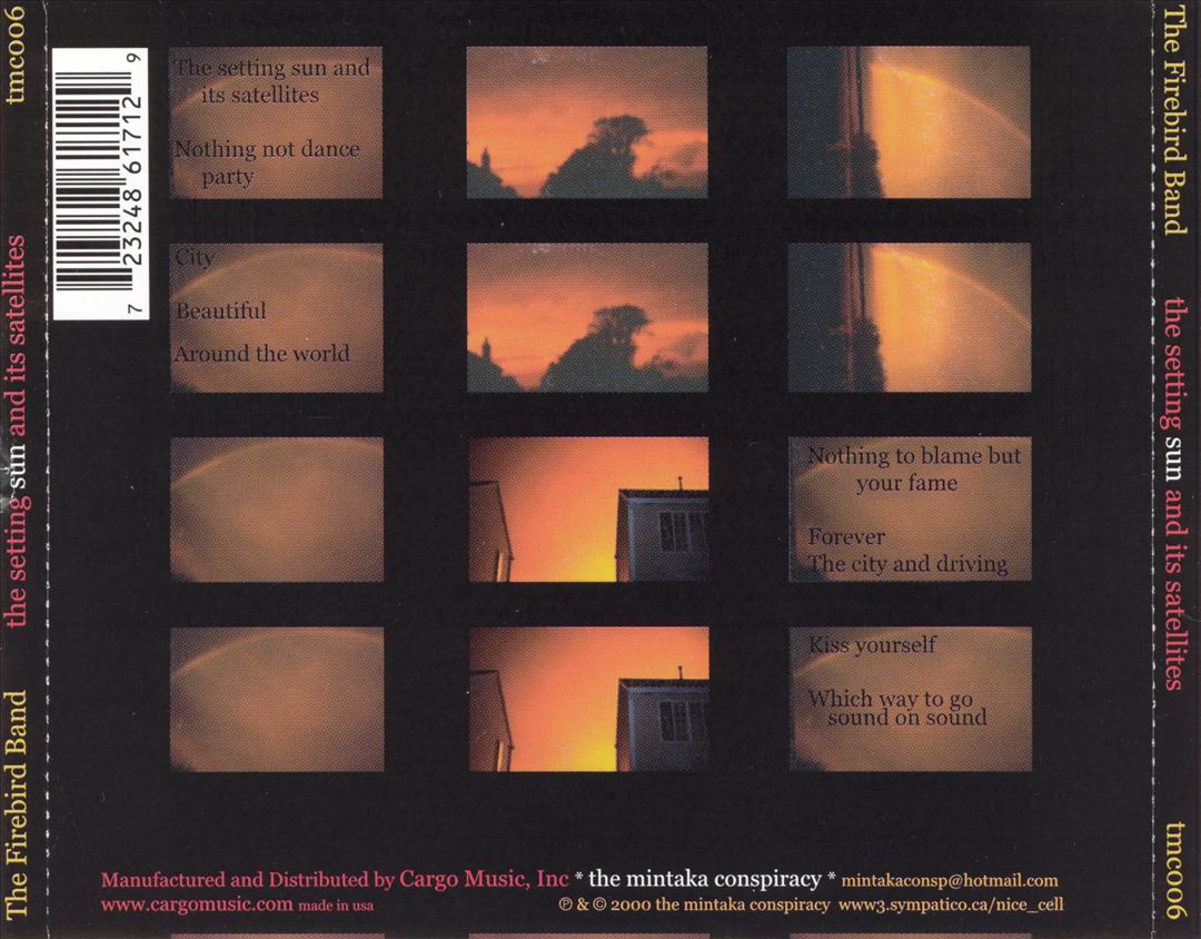 Setting Sun & Its Satellites cover art