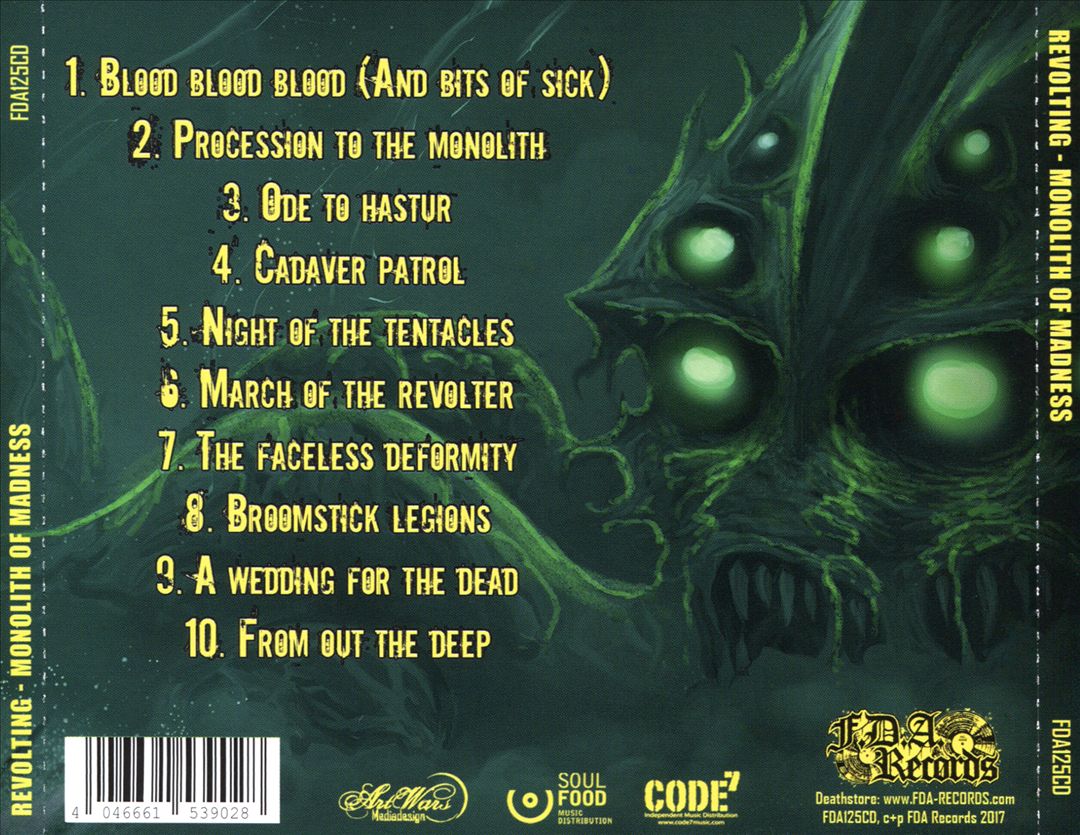 Monolith of Madness cover art