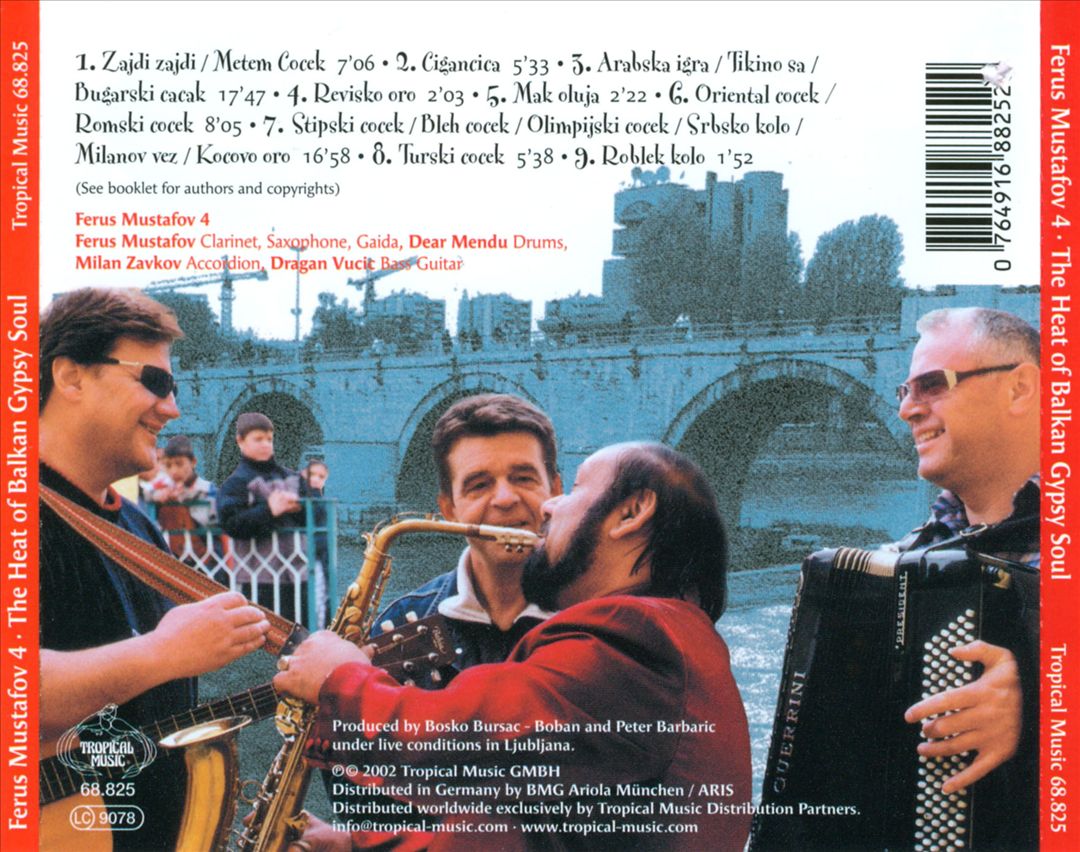 Heat of Balkan Gypsy Soul cover art