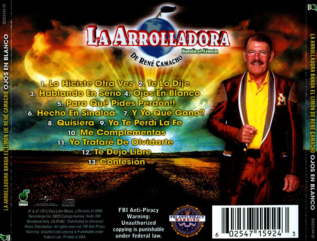 Ojos en Blanco cover art