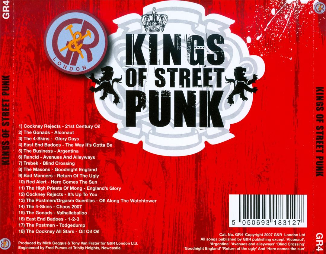 Kings of Street Punk cover art
