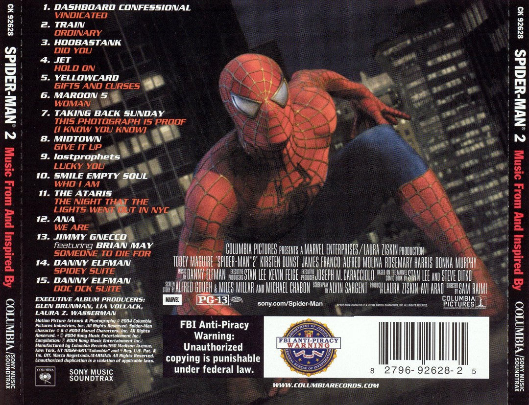 Spider-Man 2 [Original Soundtrack] cover art