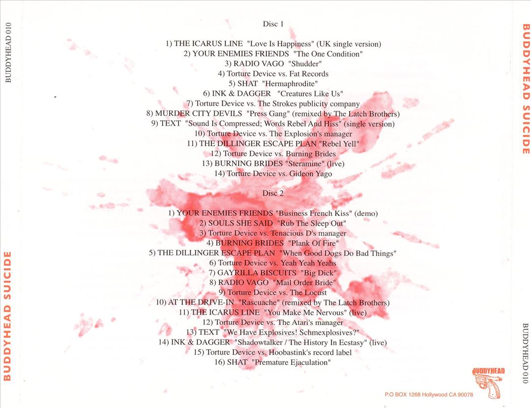 Buddyhead Suicide cover art