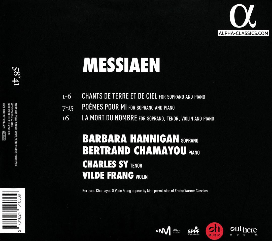 Messiaen cover art