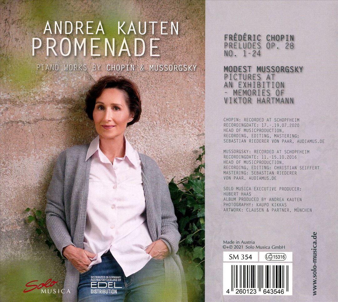 Promenade: Piano Works by Chopin & Mussorgsky cover art