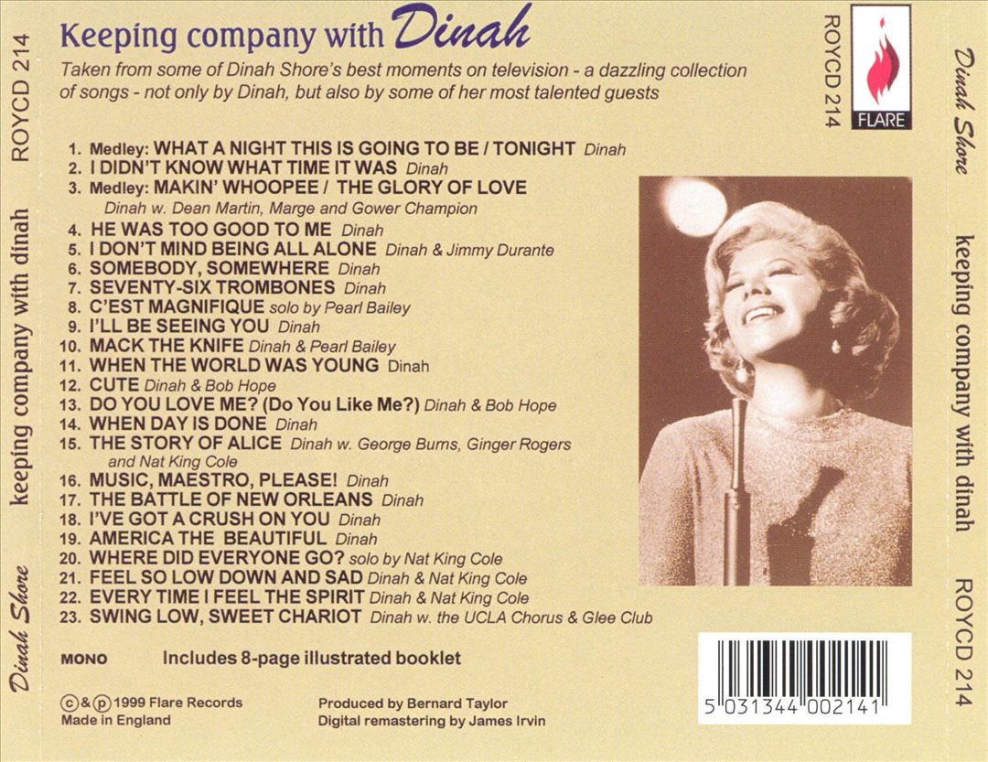 Keeping Company with Dinah cover art