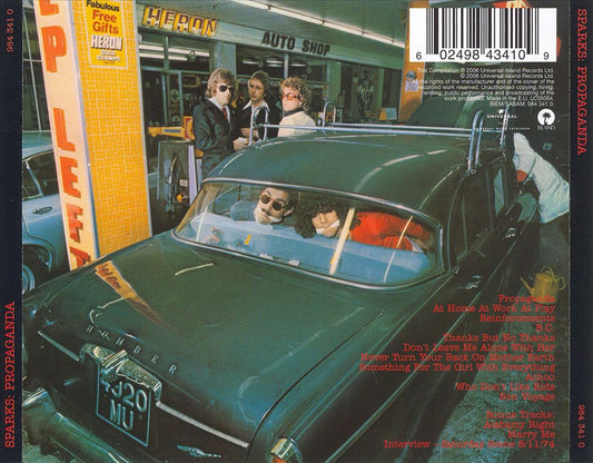 Propaganda [Bonus Tracks] cover art