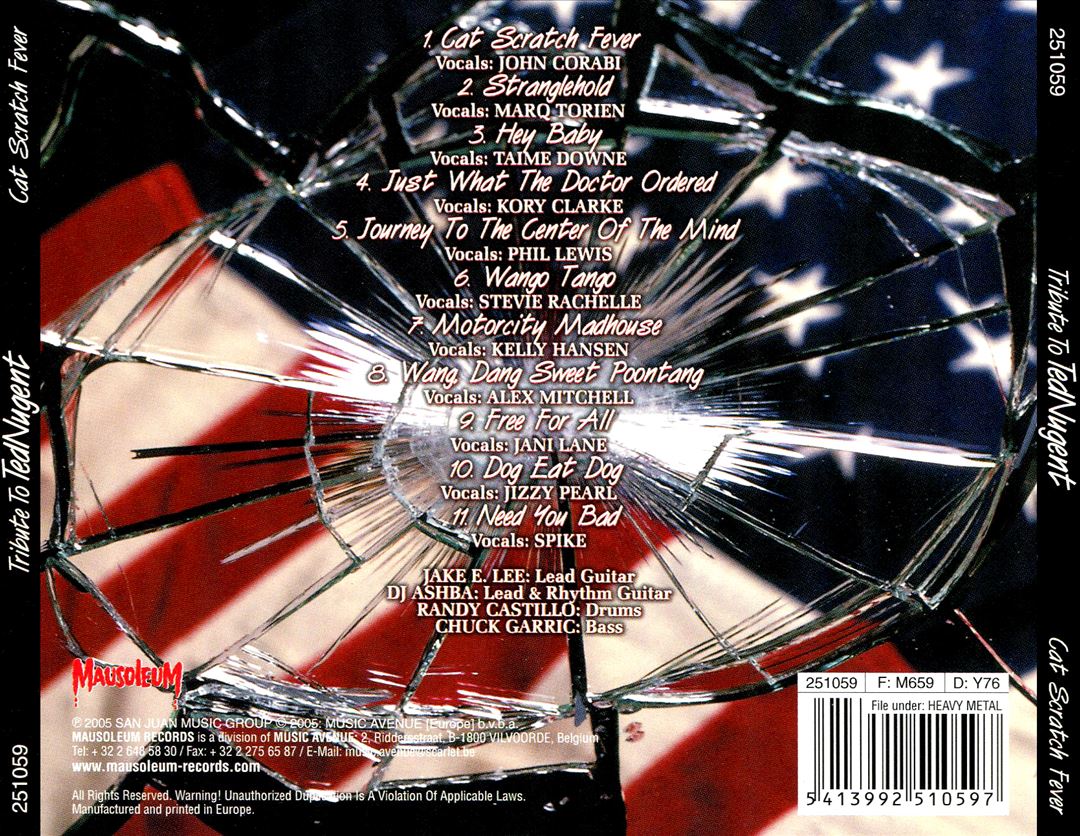 Cat Scratch Fever: Tribute to Ted Nugent cover art