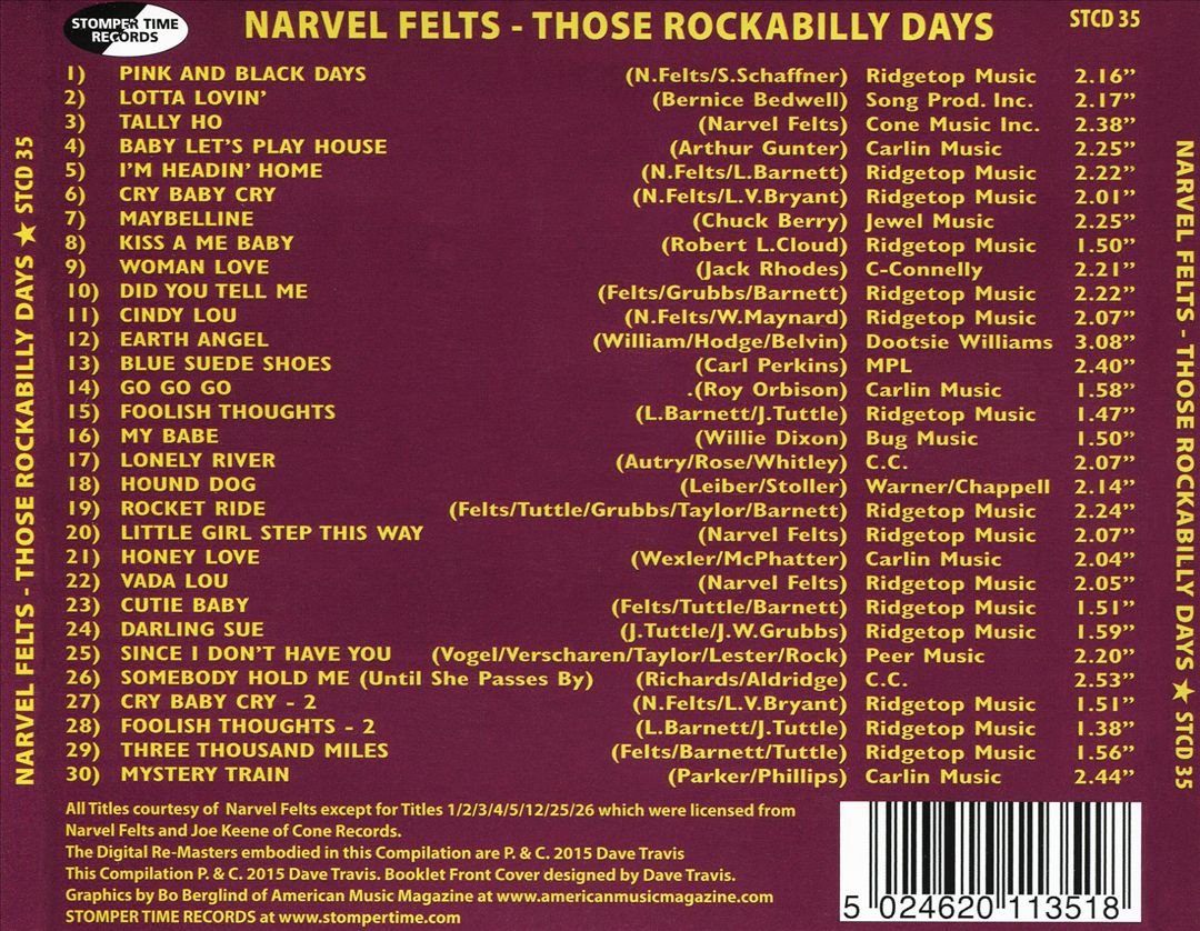 Those Rockabilly Days cover art