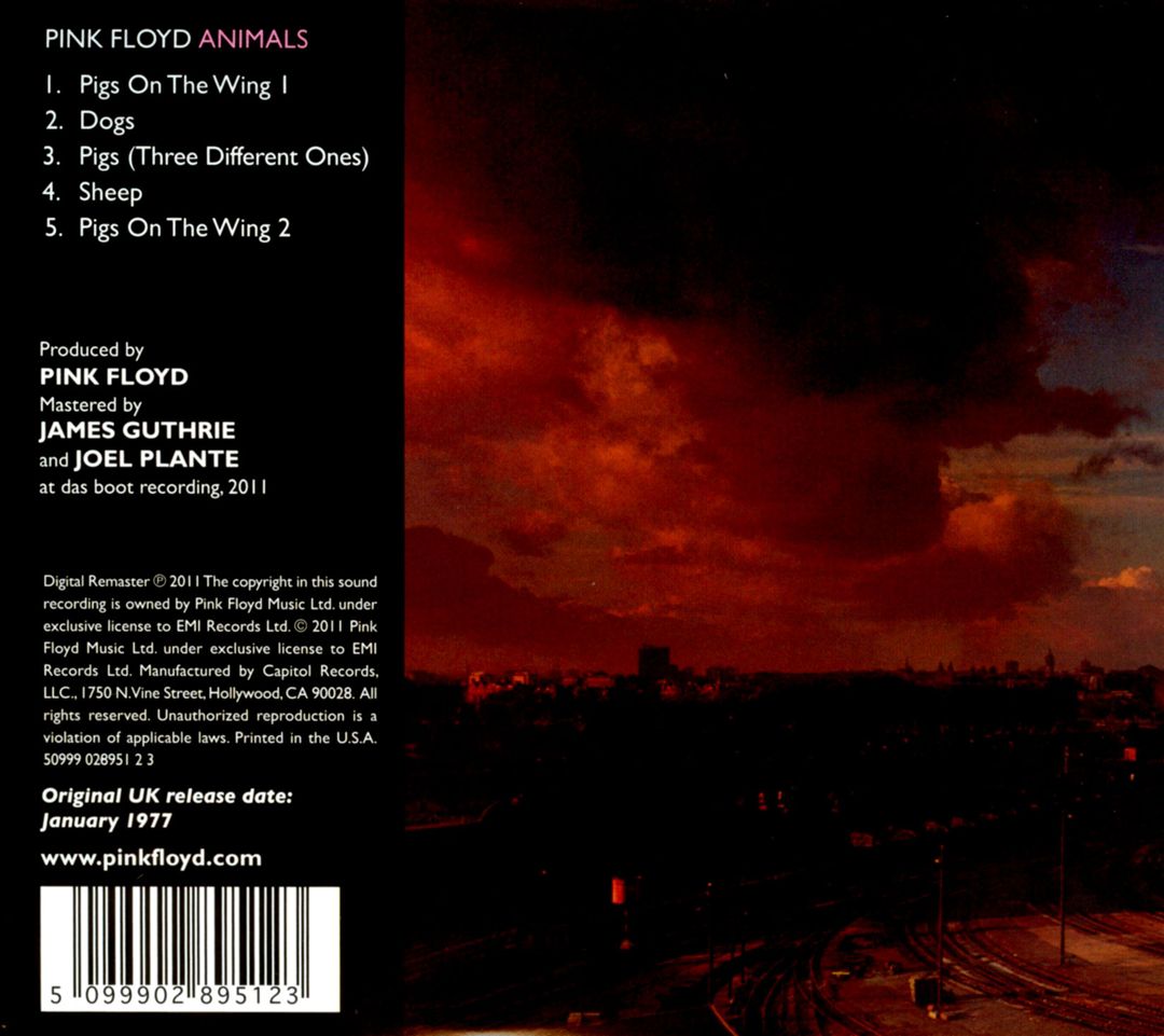 Animals cover art