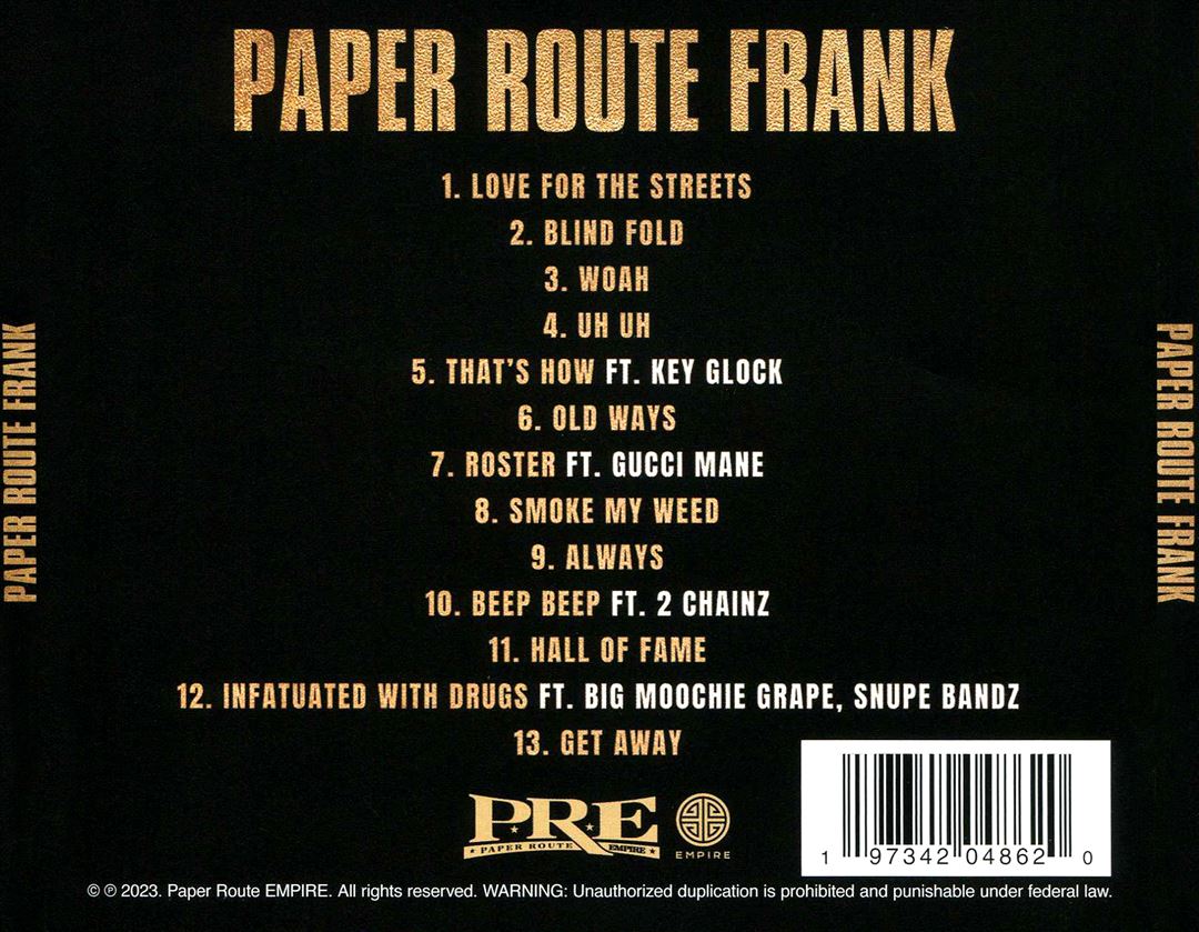 Paper Route Frank cover art