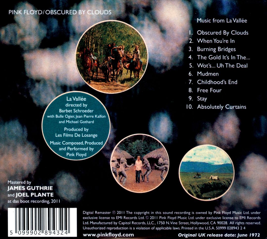 Obscured by Clouds cover art