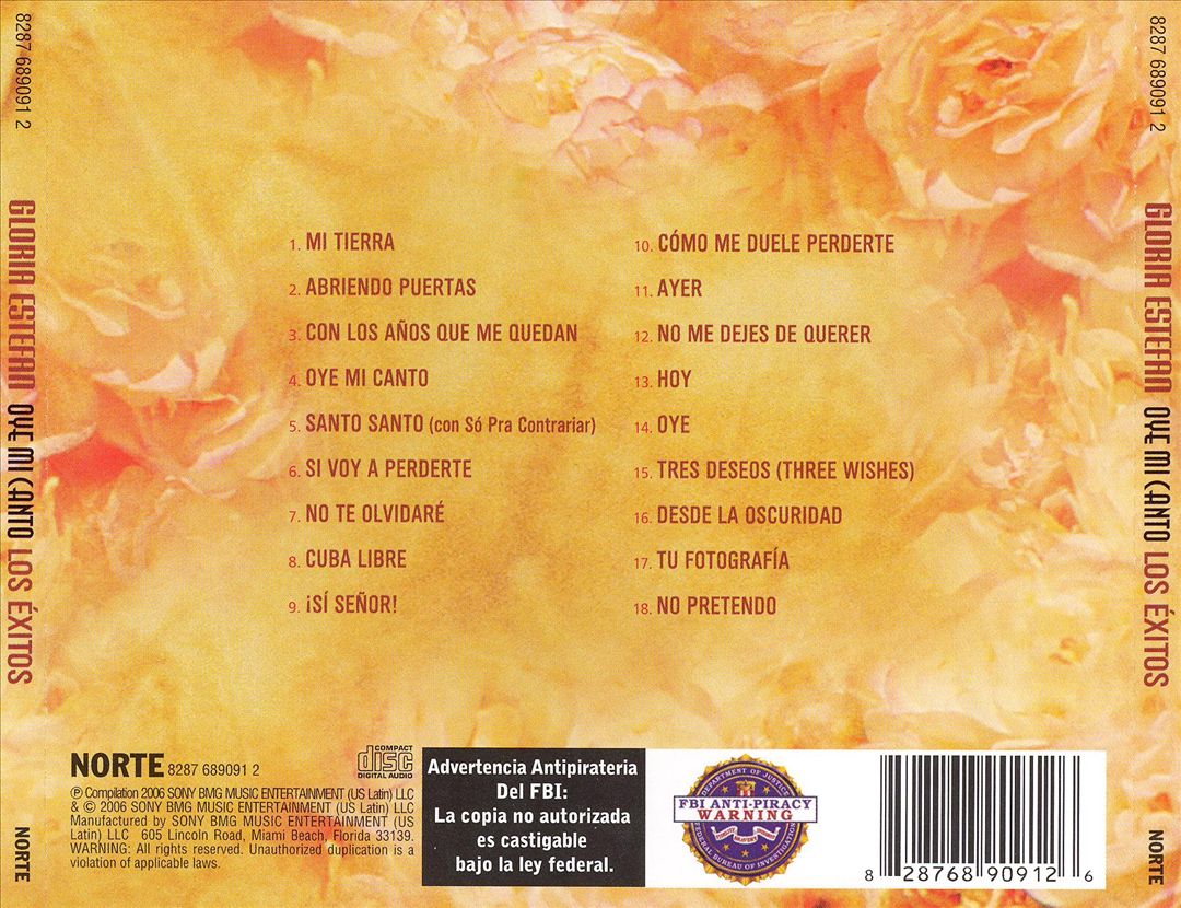 Oye Mi Canto: Los Éxitos cover art