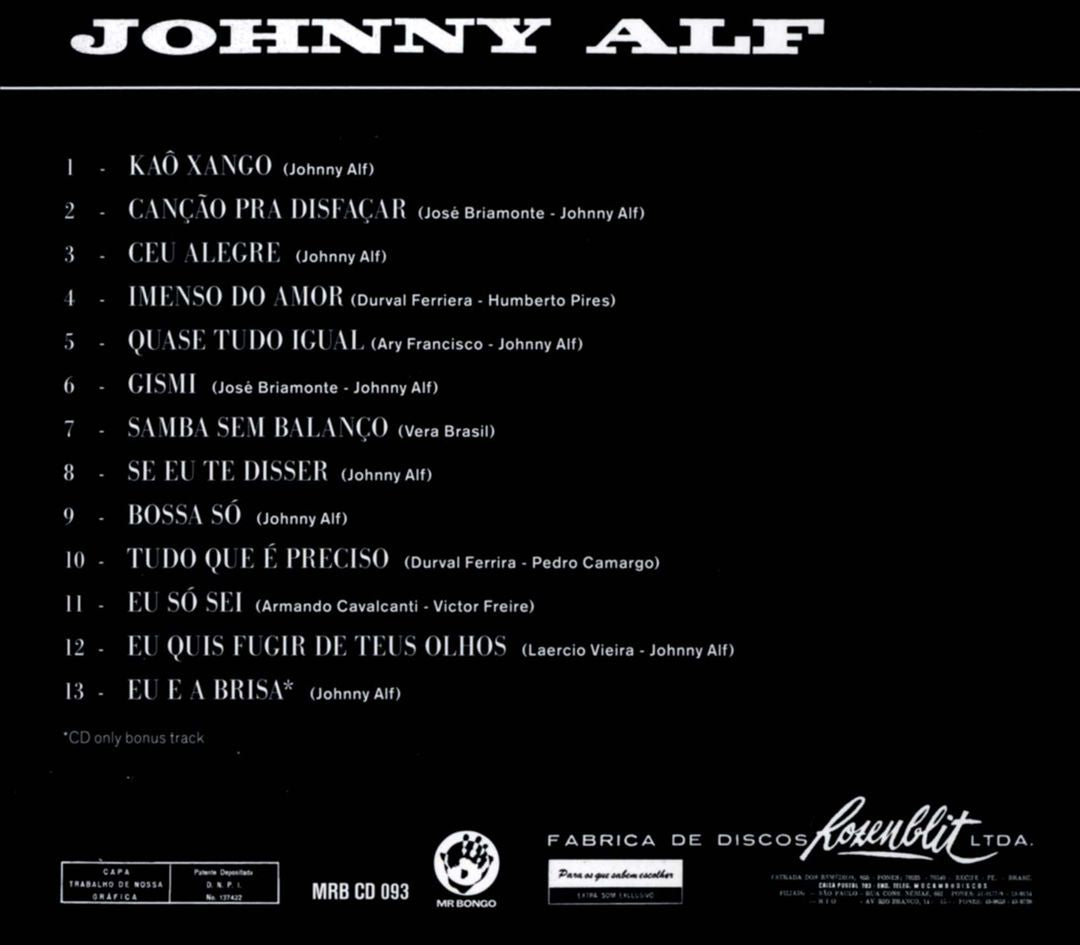 Johnny Alf cover art