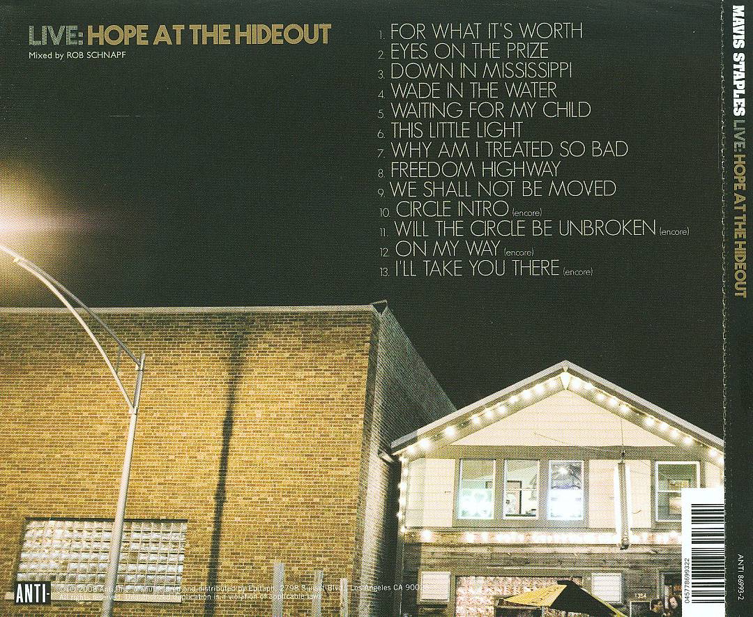 Live: Hope at the Hideout cover art