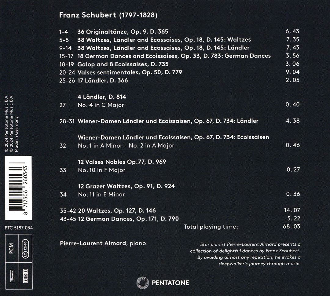Schubert: Ländler cover art