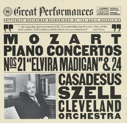 Mozart: Piano Concerto Nos. 21 & 24 cover art