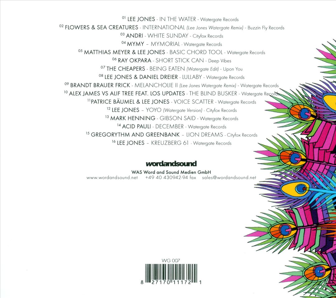 Watergate, Vol. 7: Mixed by Lee Jones cover art