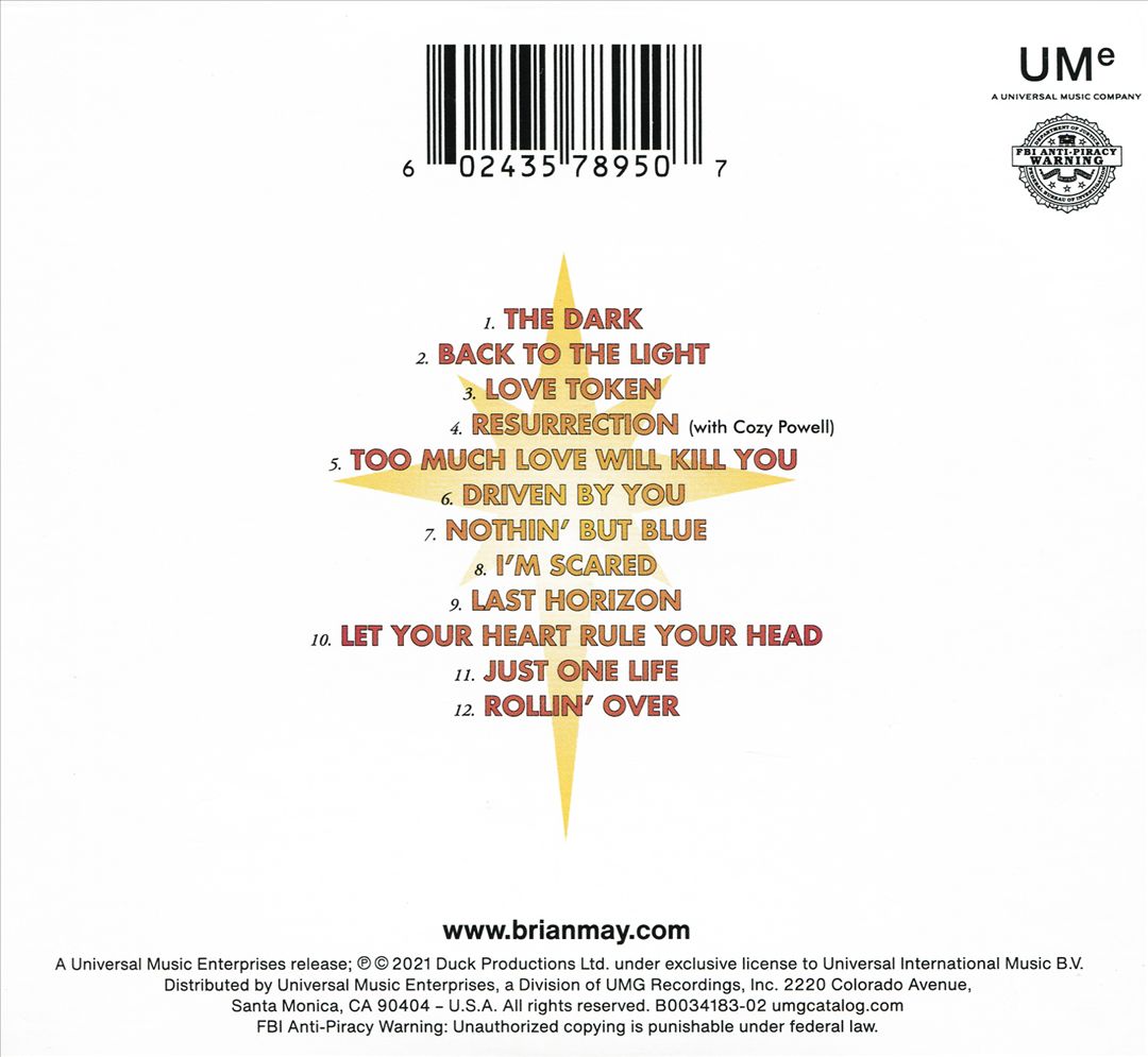 Back to the Light cover art