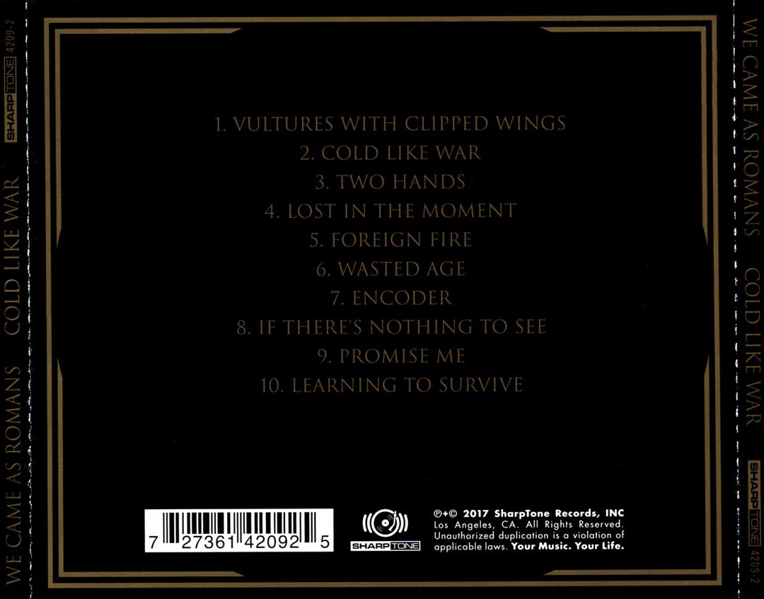 Cold Like War cover art