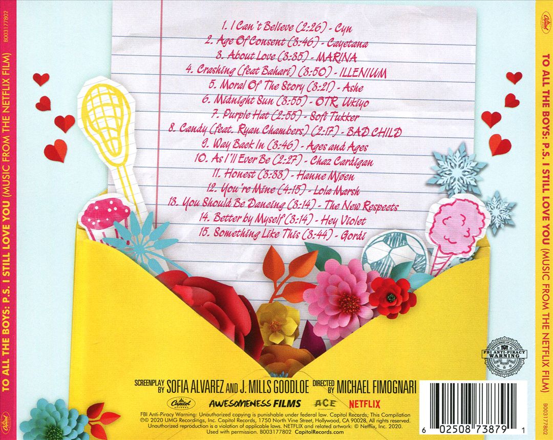 To All the Boys: P.S. I Still Love You [Music From the Netflix Film] cover art