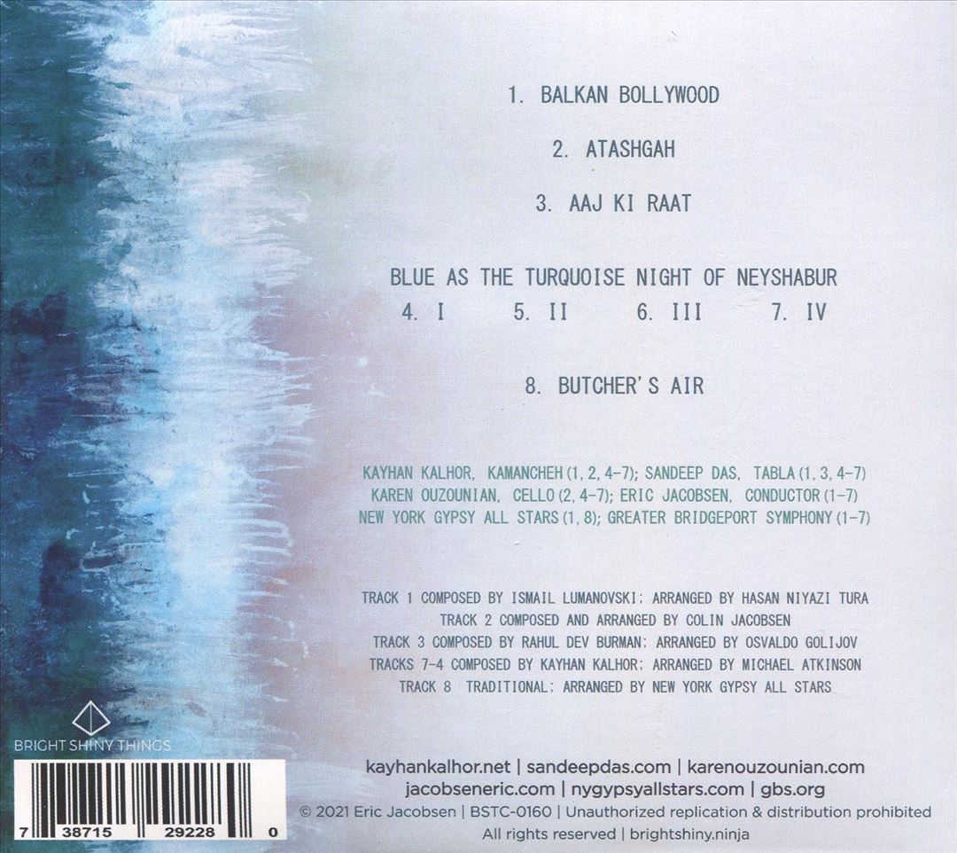 Blue as the Turquoise Night cover art
