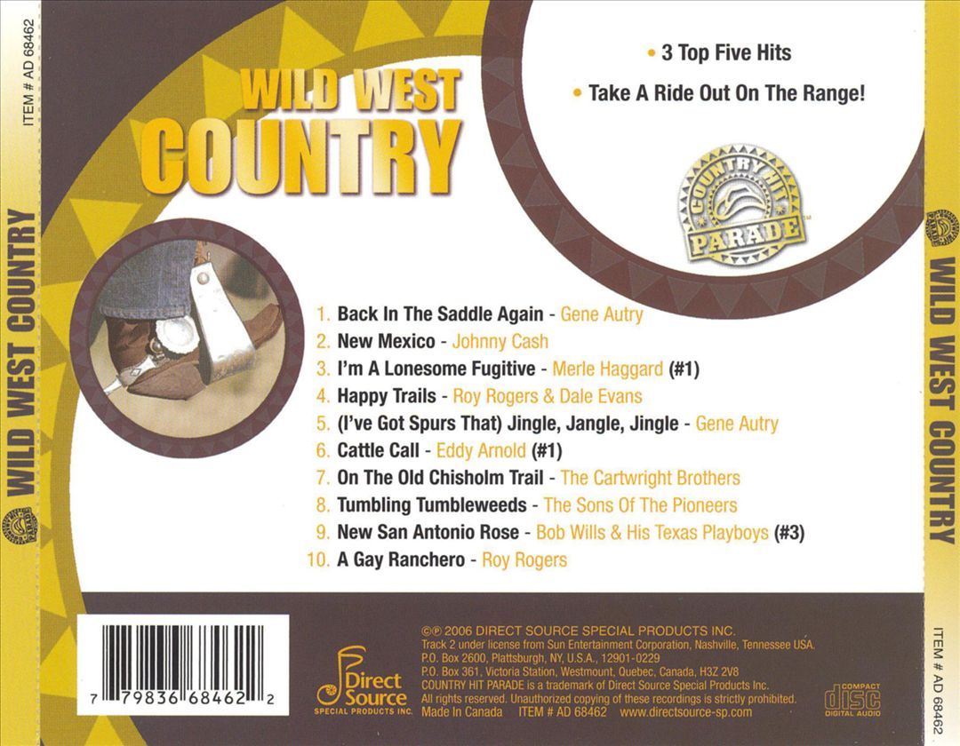 Wild West Country cover art