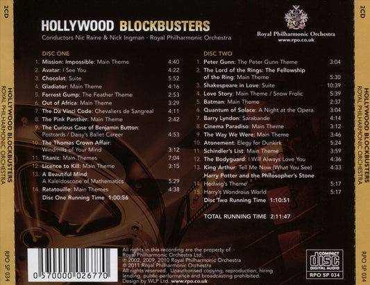 Hollywood Blockbusters cover art