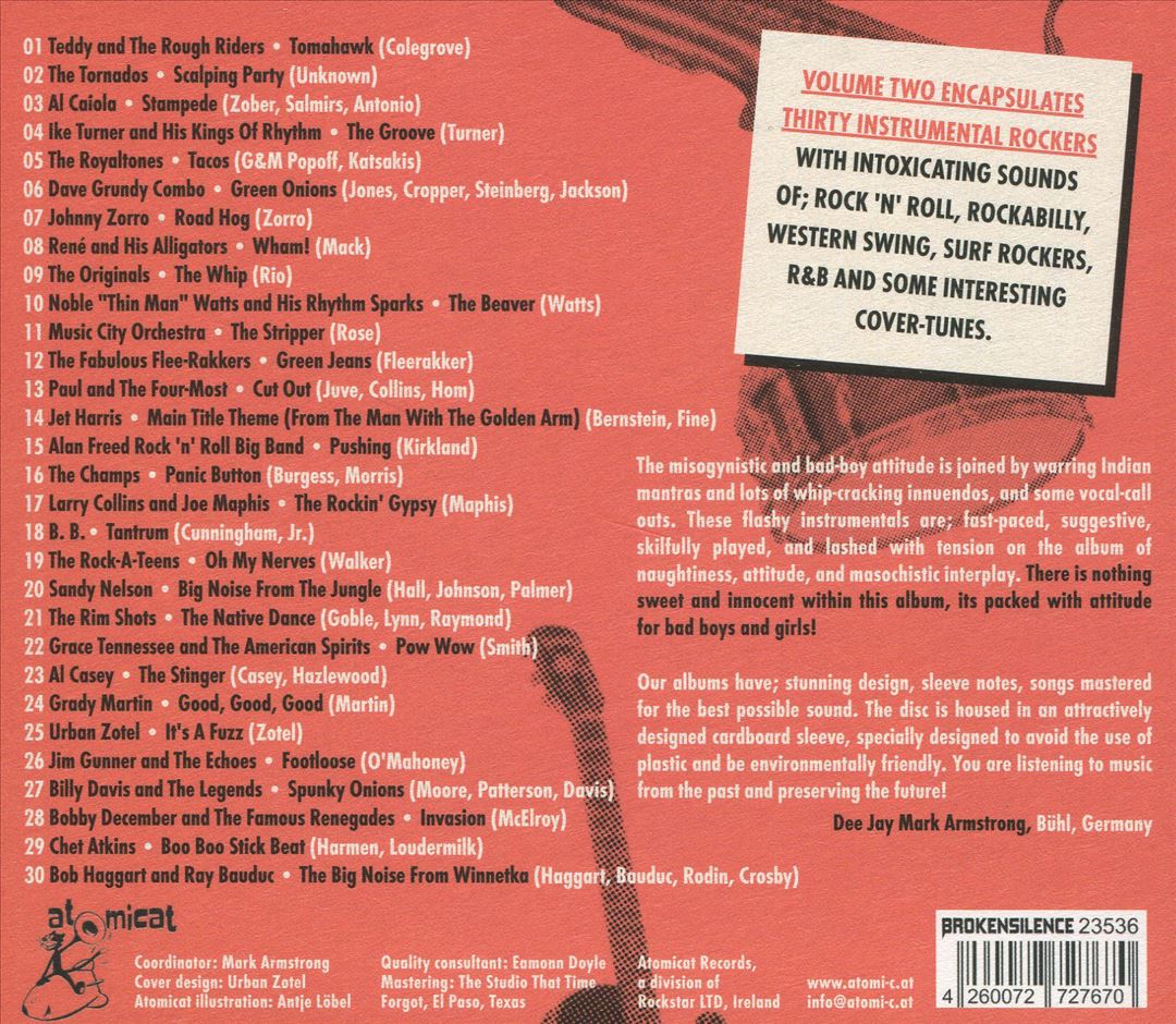 Whip Masters Instrumental, Vol. 2 cover art