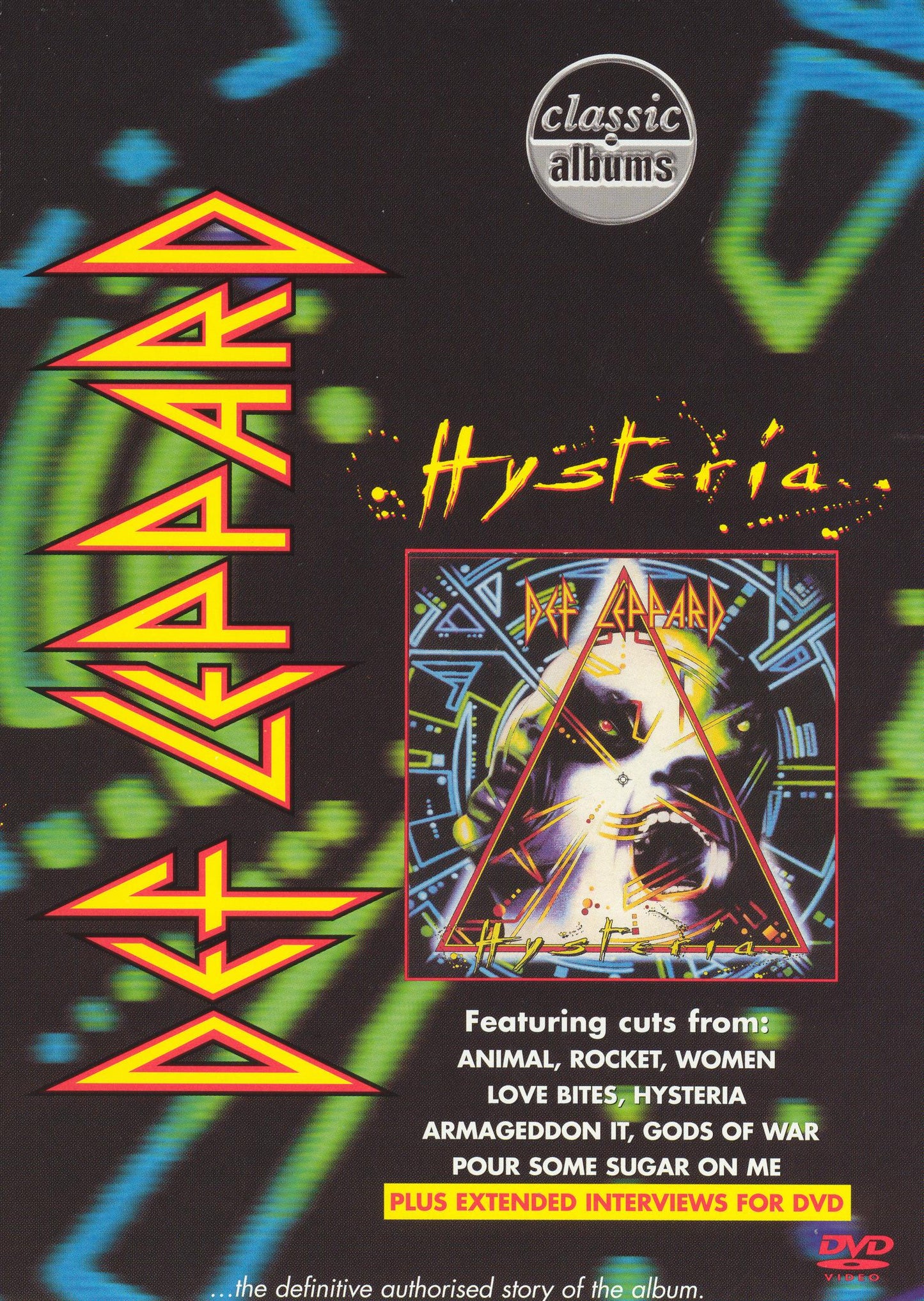 Def Leppard: Hysteria cover art