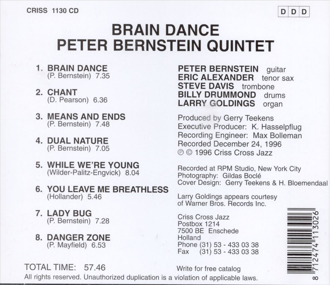Brain Dance cover art