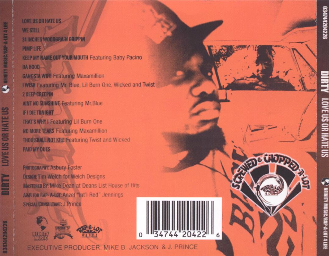 Love Us or Hate Us cover art