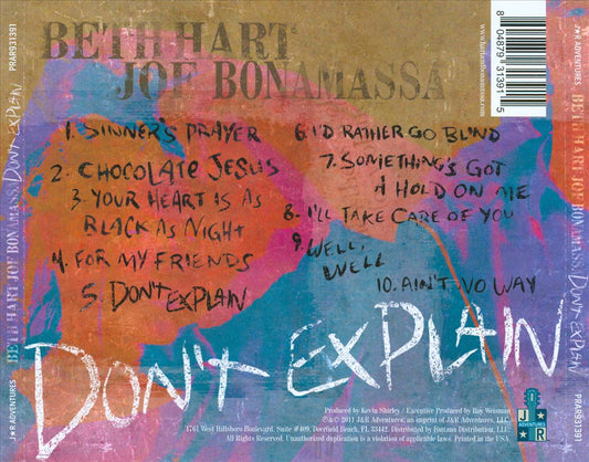 Don't Explain cover art