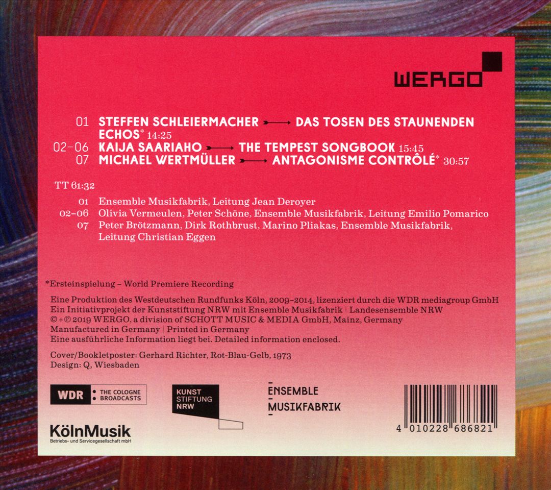 Edition Musikfabrik, Vol. 15: Sturm cover art