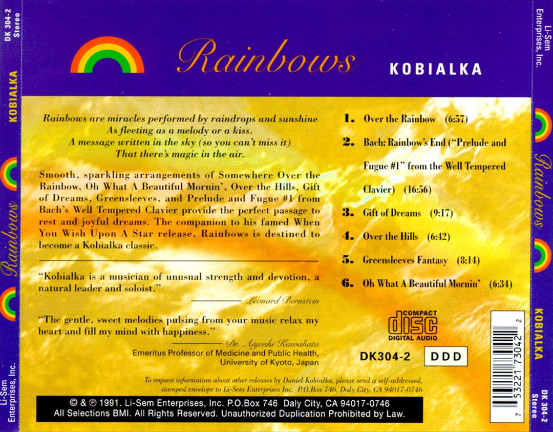 Rainbows cover art