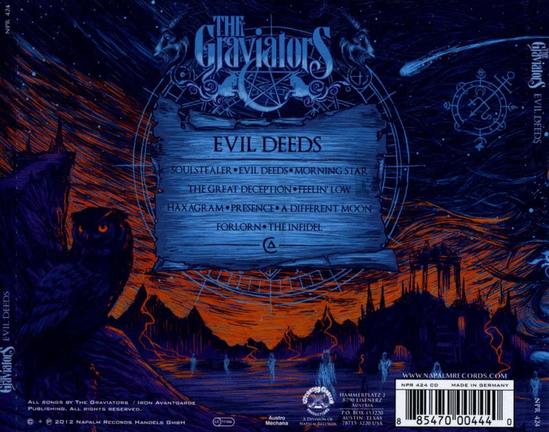 Evil Deeds cover art