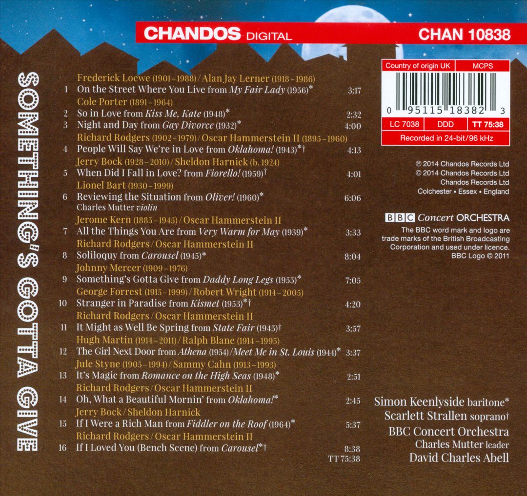Something's Gotta Give cover art